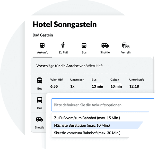 Mobilitätsservices registrieren